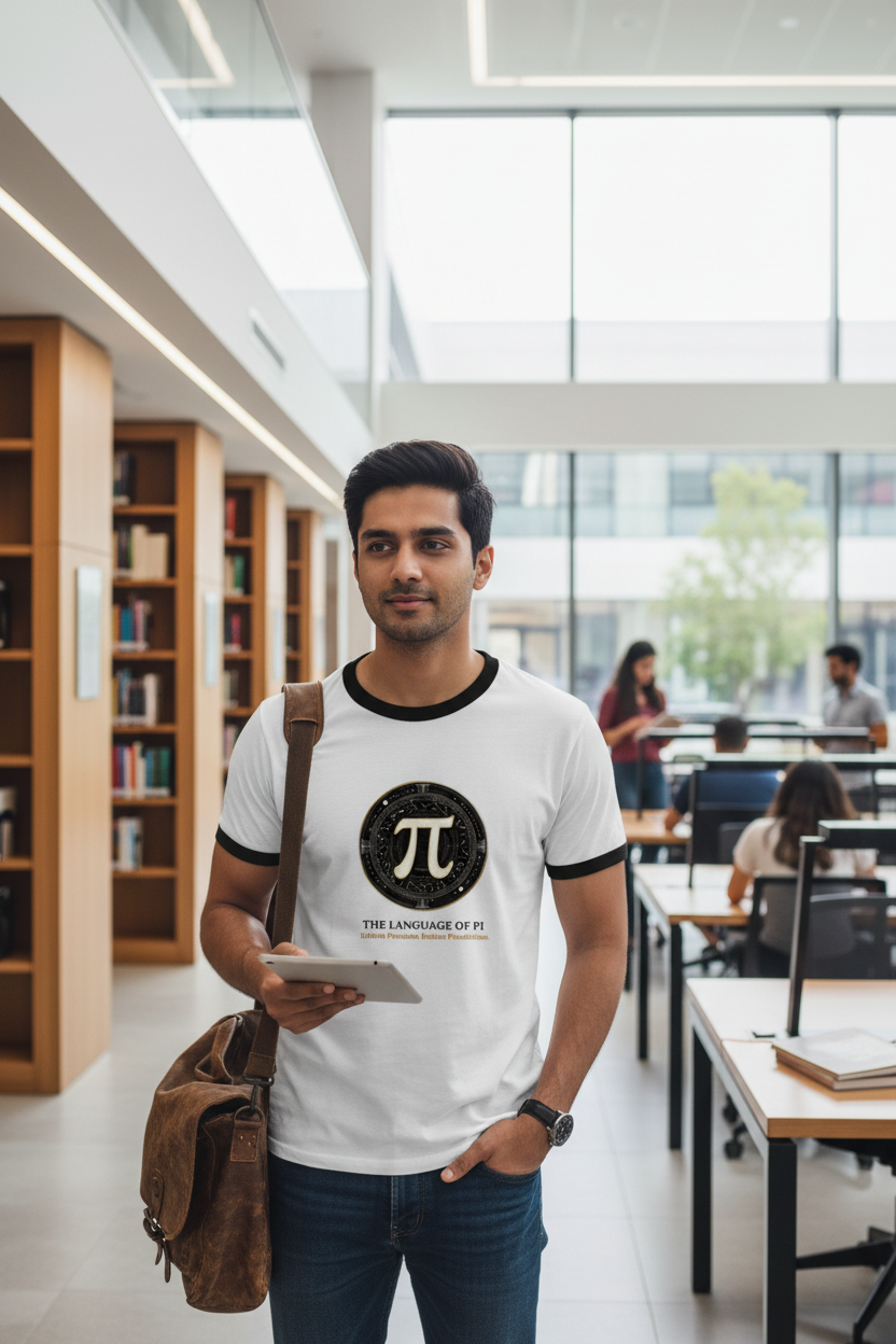 Pi — Premium Unisex Ringer Tee