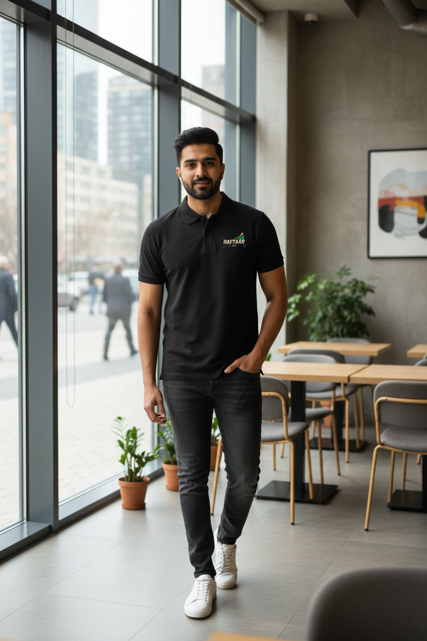 Grow Wealth — Premium Unisex Polo