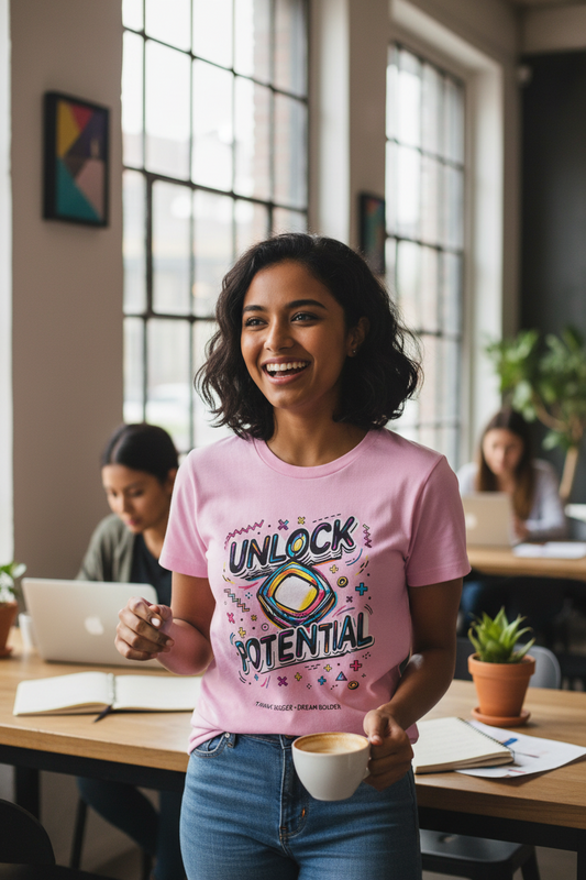 Unlock Potential — Premium Unisex Graphic Tee